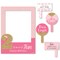 Big Dot of Happiness 2nd Birthday Girl - Two Much Fun - Birthday Party Selfie Photo Booth Picture Frame & Props - Printed on Sturdy Material